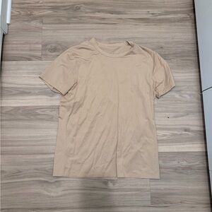 Lululemon Beige Short Sleeve T-Shirt